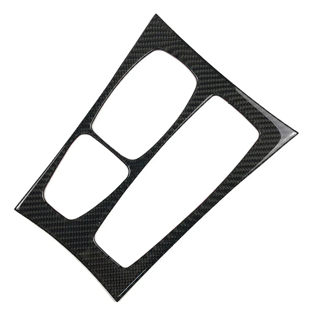 Carbon Fiber Black Gear Shift Box Trim for BMW E70 X5 E71 X6 (2008-2013)