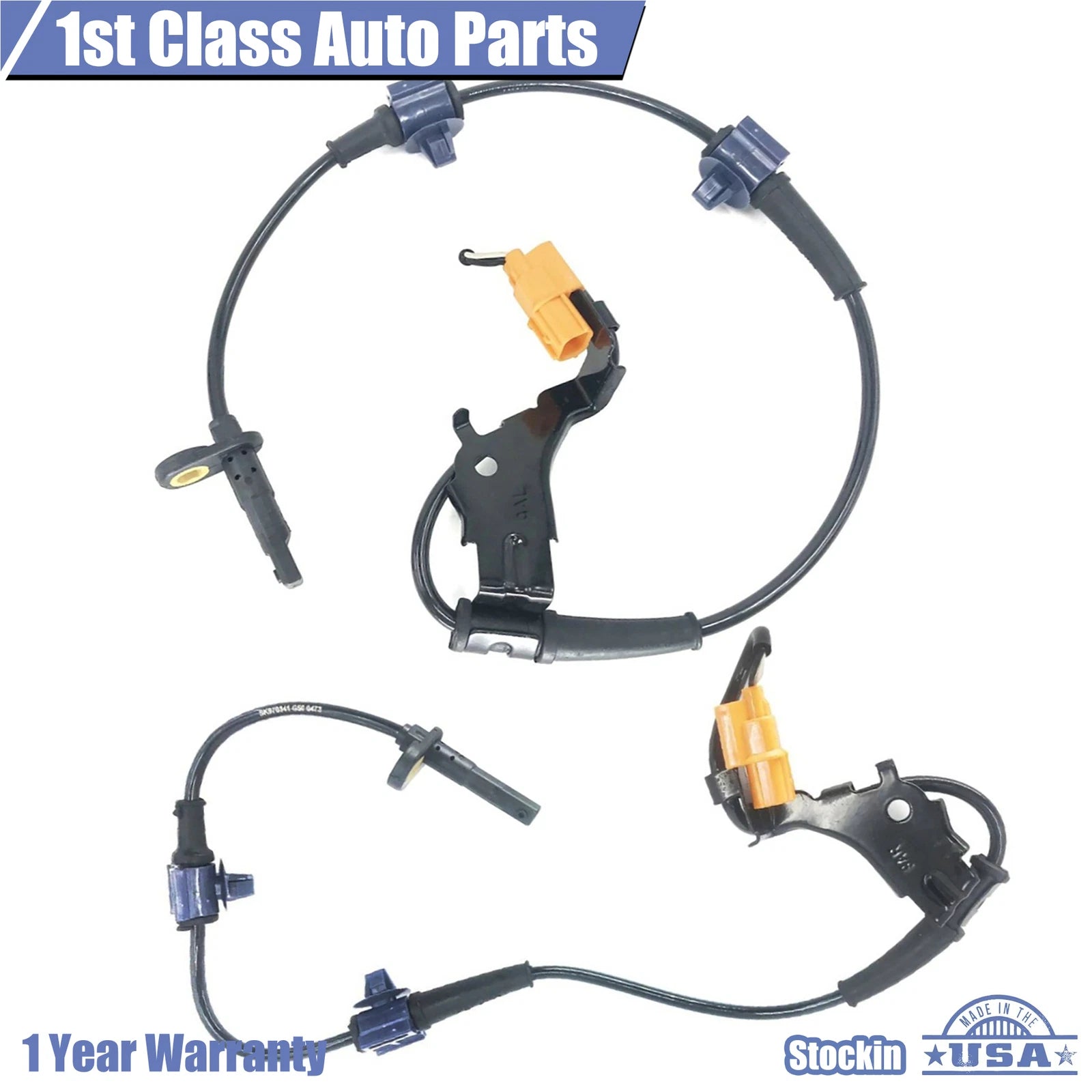 Set of 2 ABS Wheel Speed Sensors for Honda CR-V (2002–2006)