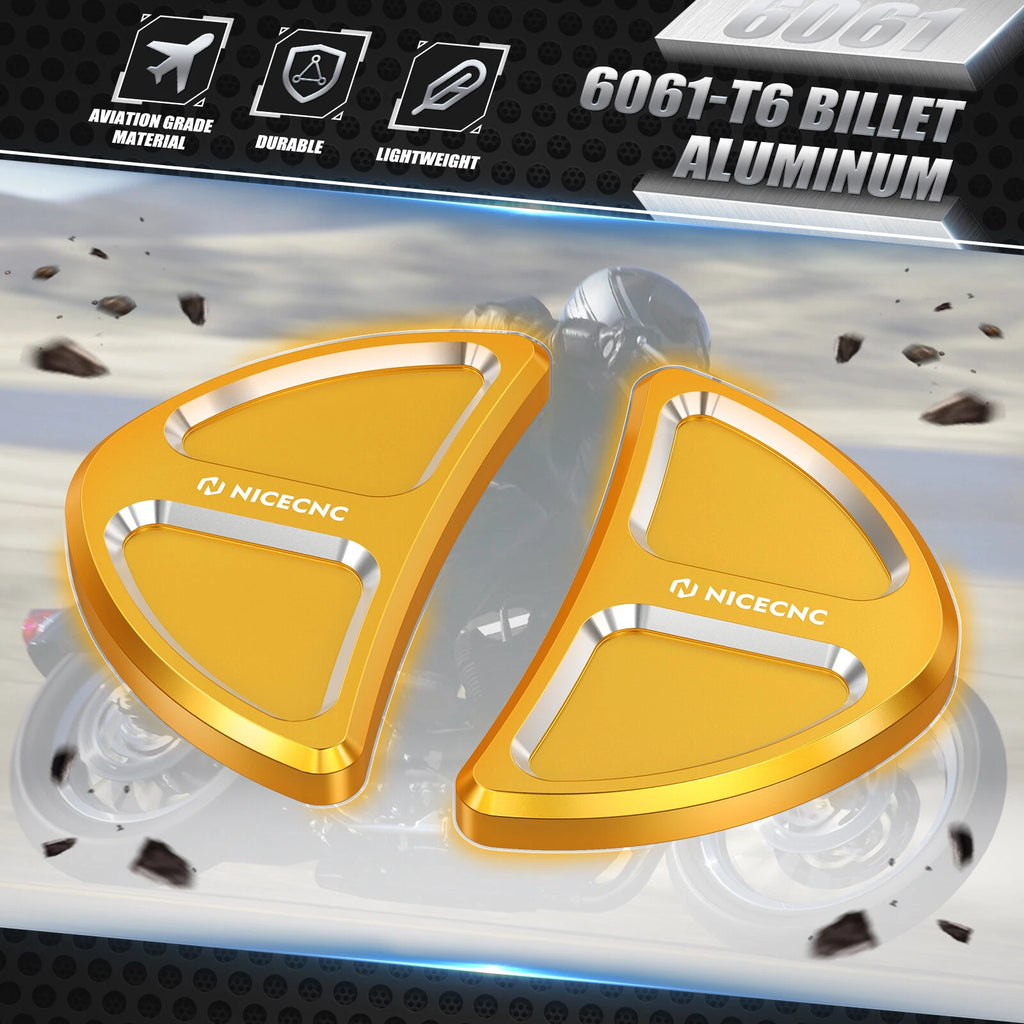Batwing Fairing Rearview Mirror Hole Inserts Screws for Harley Street Glide (2014–2023)
