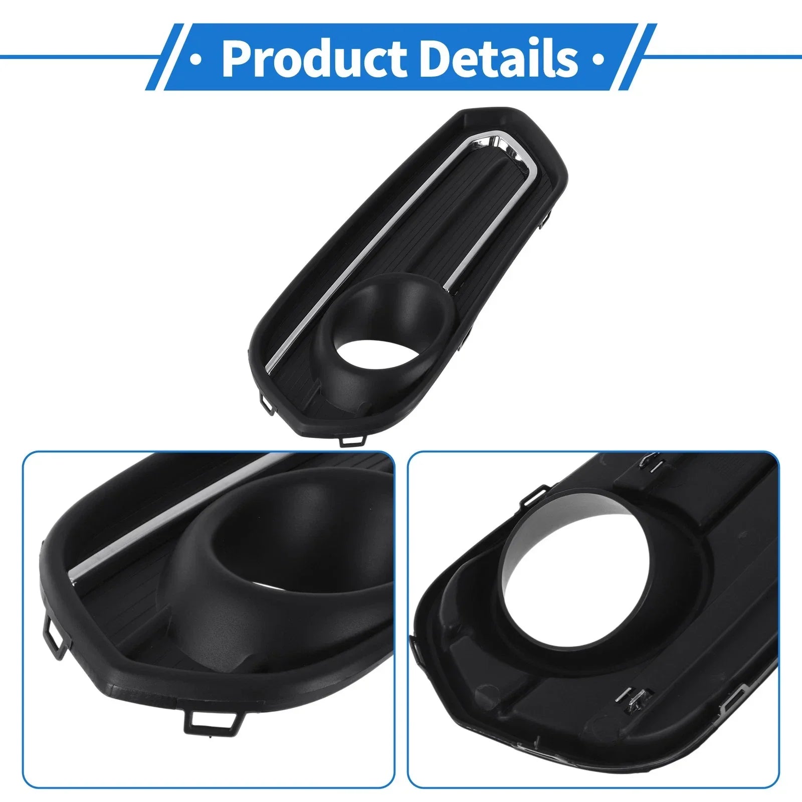 Front Right Fog Light Grill for Honda Passport (2016-2020)