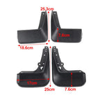 4pcs Plastic Mud Flaps for Kia Forte K3 Cerato (2019-2023)