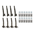 Set of 8 Ignition Coils & 16 Iridium Spark Plugs for Ford 6.2L V8 (2011–2014)