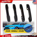 Gloss Black Door Handle Cover Cap for Honda CR-V HR-V (2023–2025)