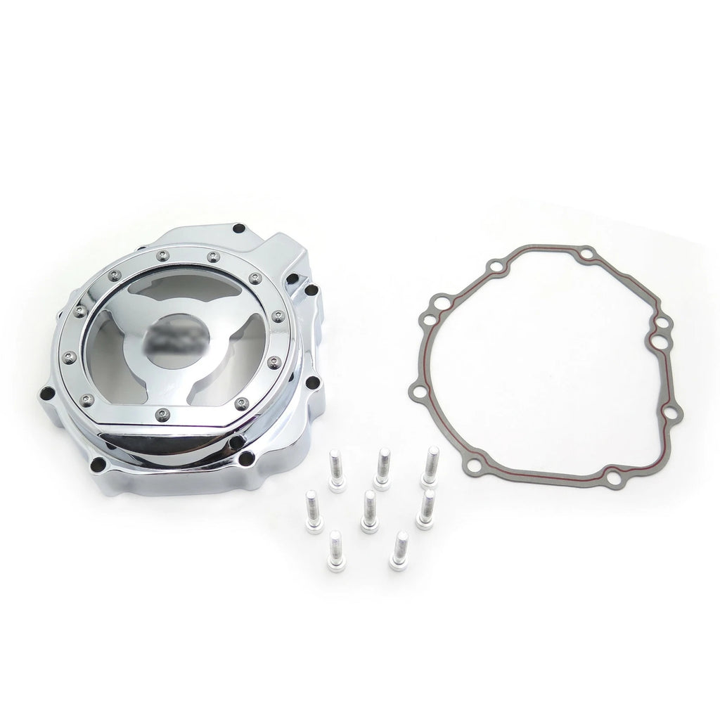 Engine Stator Cover for Suzuki GSXR 1000 (2005–2008) Chrome with Gasket
