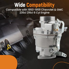 1 Barrel Carburetor for Chevrolet 216 235 6 Cyl (1950–1959)