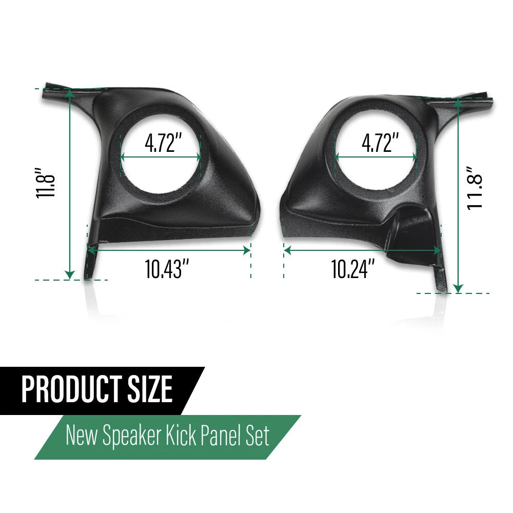 Kick Panels for Monte Carlo El Camino Malibu Regal Cutlass (1978–1988)