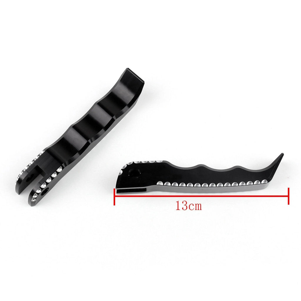 Front Rider Footrest Foot Pegs for Suzuki GSXR 1300 Hayabusa (2008–2015)