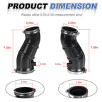 Air Box Intake Tube Set for Yamaha Raptor YFM 660R (2001–2005)