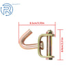 12 Pack 2 Inch Swivel J Tow Hooks for Car Hauler (Fits )