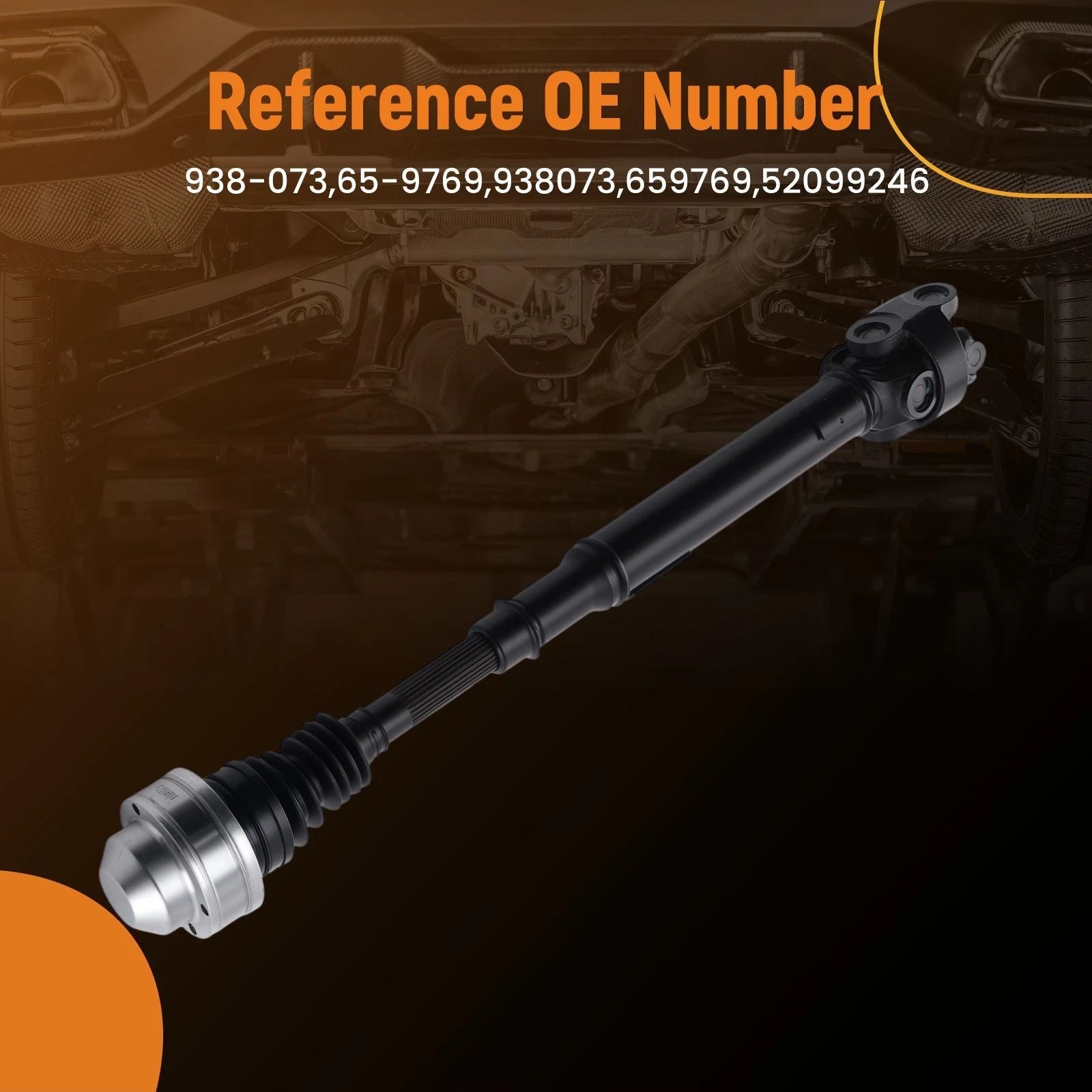 Propeller Shaft Front for Jeep Grand Cherokee (1993–1996) 938-073
