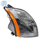 Halogen Headlight for Nissan Sentra (2010–2012) Passenger Side Clear Chrome