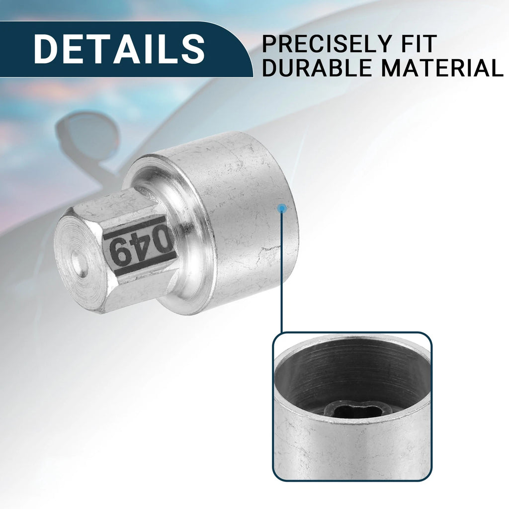 Set of 1 Type 049 Wheel Lock Lug Nut for BMW 