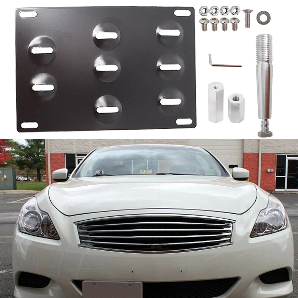 Tow Hook Mount Bracket for Infiniti G37 Q50 Q60