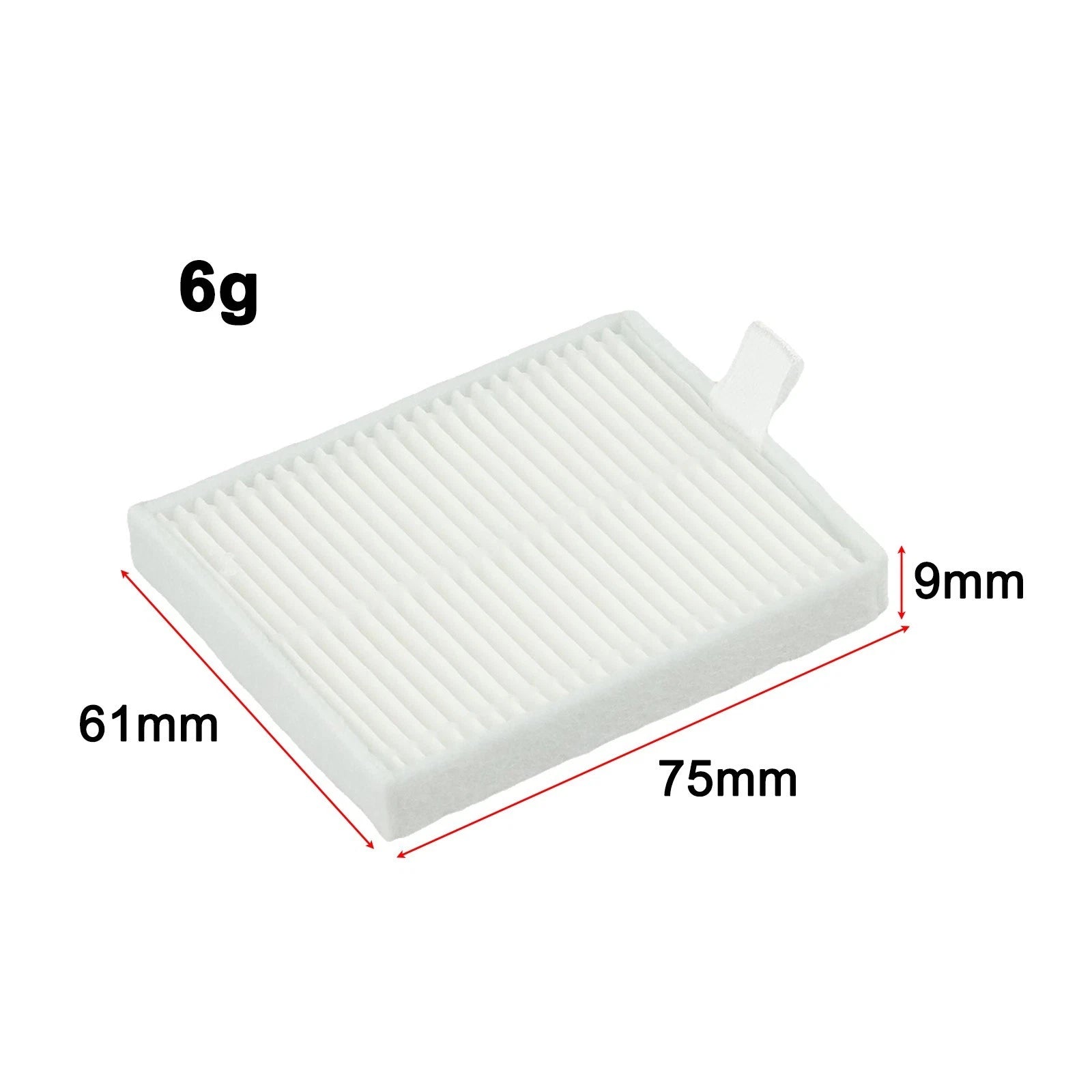 Filter Element for Home Office (Reusable, Reduces Dust)