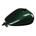 6 Gal Fuel Gas Tank for Harley Touring Models (2008–2024) Deep Jade Pearl/Vivid Black