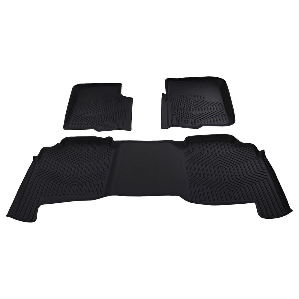 All Weather TPE Floor Mats for Ford F-150 Super Crew Cab (2004–2008)