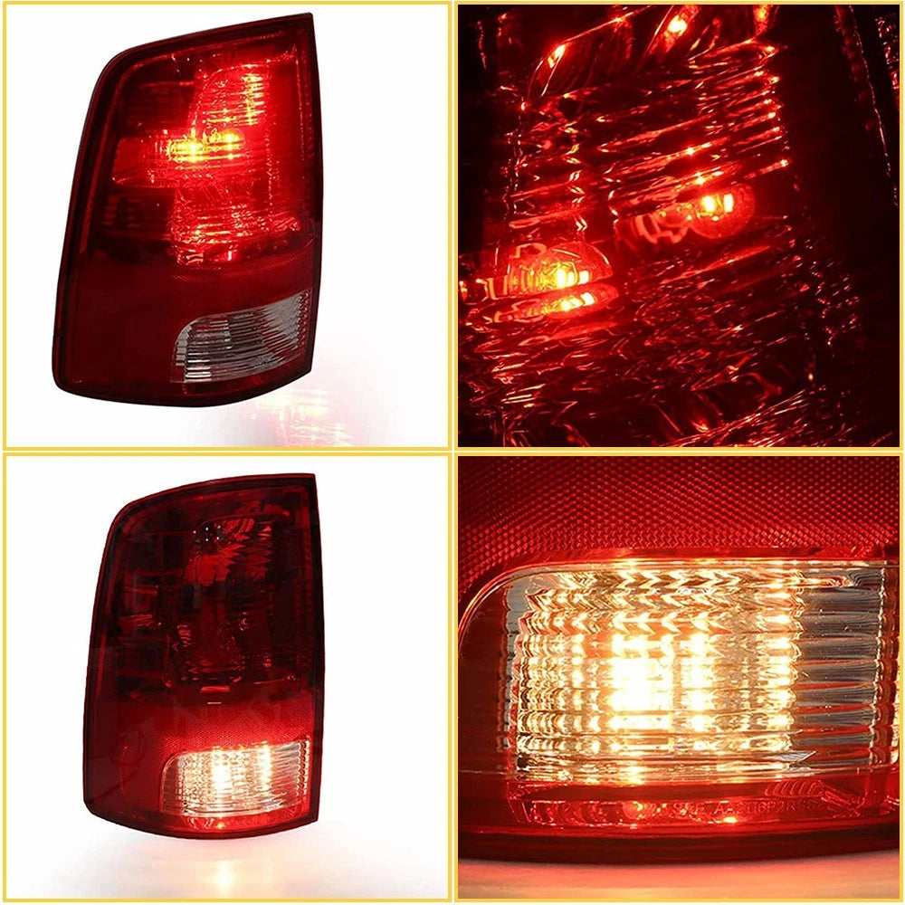 LH Tail Light Lamp with Bulbs for Dodge Ram 1500 2500 (2009–2018)