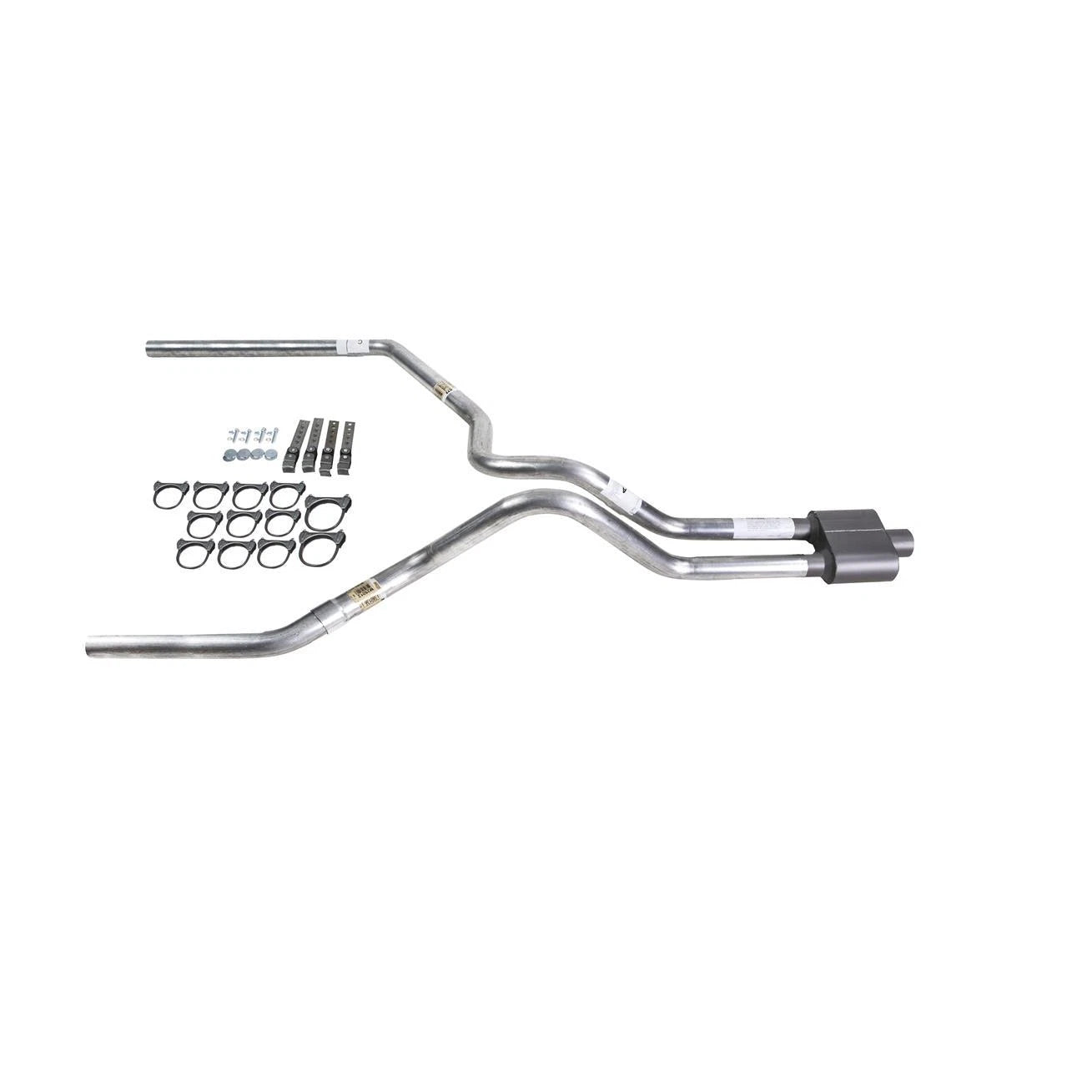 Dual Exhaust Pipe & 1 Chamber Muffler for Silverado (1996–1999)