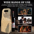 Leather Wine Carrier Bag for Double Bottle Protection for Car (2010-2020)