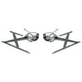 2 x Front LH+RH Window Regulators for Landcruiser HDJ80 (1990–1998)