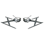 2 x Front LH+RH Window Regulators for Landcruiser HDJ80 (1990–1998)