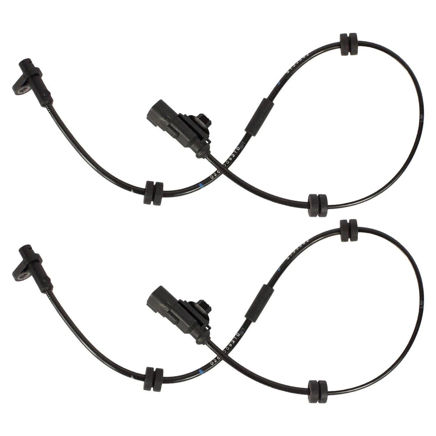 Set of 2 Rear ABS Wheel Speed Sensors for Ford Fiesta (2014)
