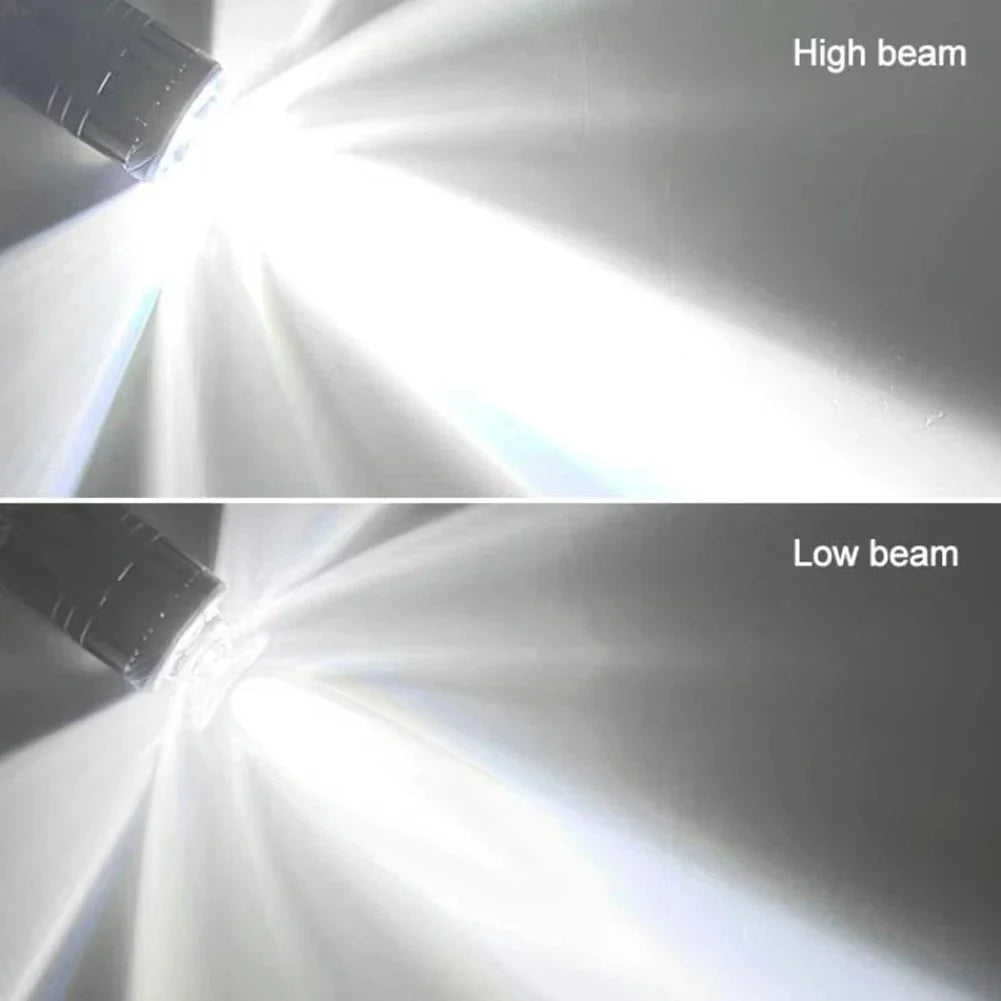 LED Headlight for Motorcycles IP68 Waterproof H4 H6 BA20D