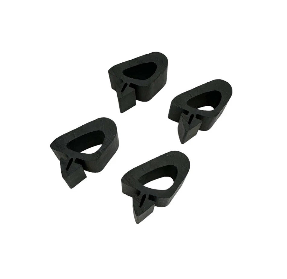 Hood To Fender Side Rubber Bumpers Replacement for 1964 Chevy Chevelle