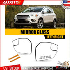 Mirror Glass Set for Ford Escape (2017–2019) Left Right Side