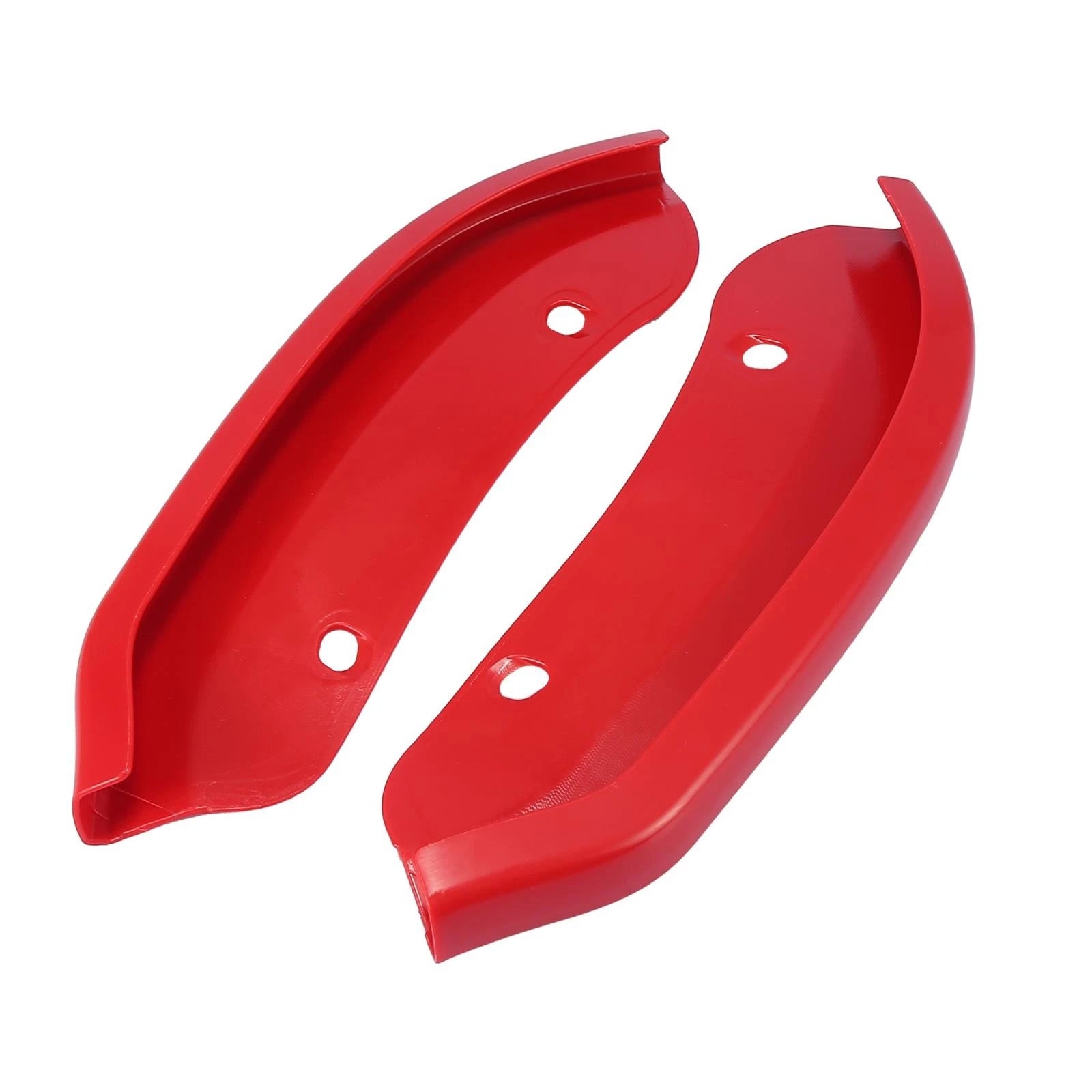 Pair Front Bumper Lip Splitter Protector for Dodge Challenger Hellcat (2015–2021)