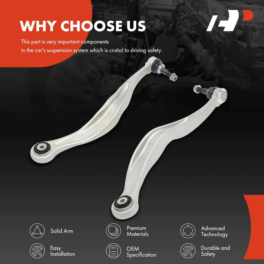 2X Rear Upper Control Arm with Ball Joint for BMW 535i GT (2010-2017)