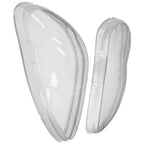 Pair Headlight Lens Cover for Mercedes Benz S-Class W220 (1998-2006)