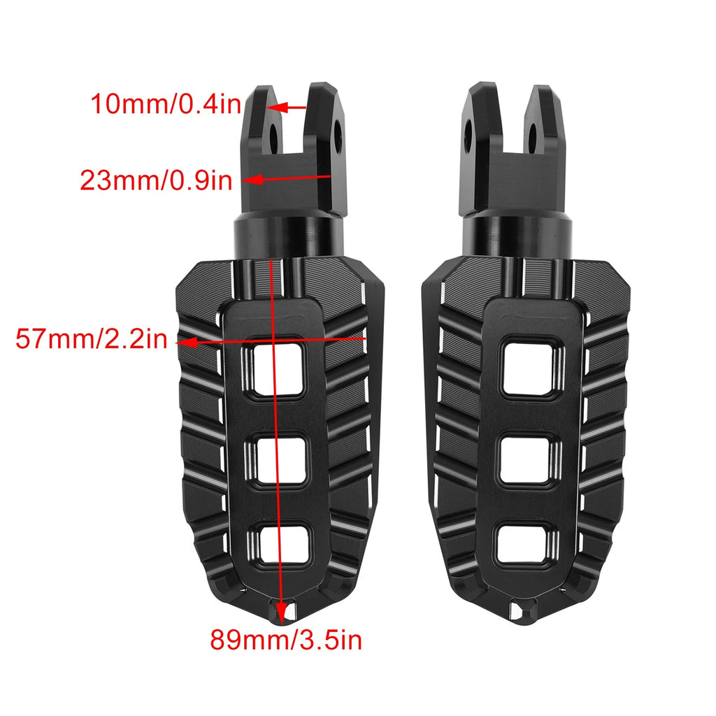 Front Footrests Foot Pegs for Yamaha Bolt / Bolt R-Spec / XV950R (2014–2024)
