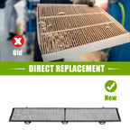 Cabin Air Filter for BMW 1 Series M 2011 and BMW 128i 2008-2013 (2011-2013)