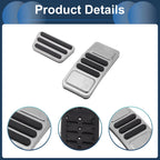 2Pcs Accelerator Pedal Covers for Ford Mustang MACH-E (2021–2023)