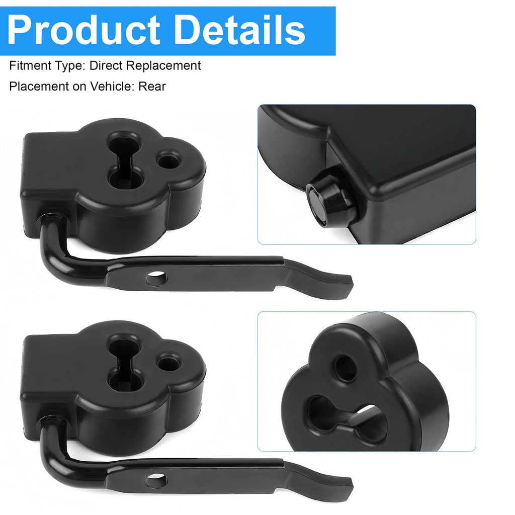 4PC Exhaust System Isolator Mounts for Ford Crown Victoria (2003–2011)