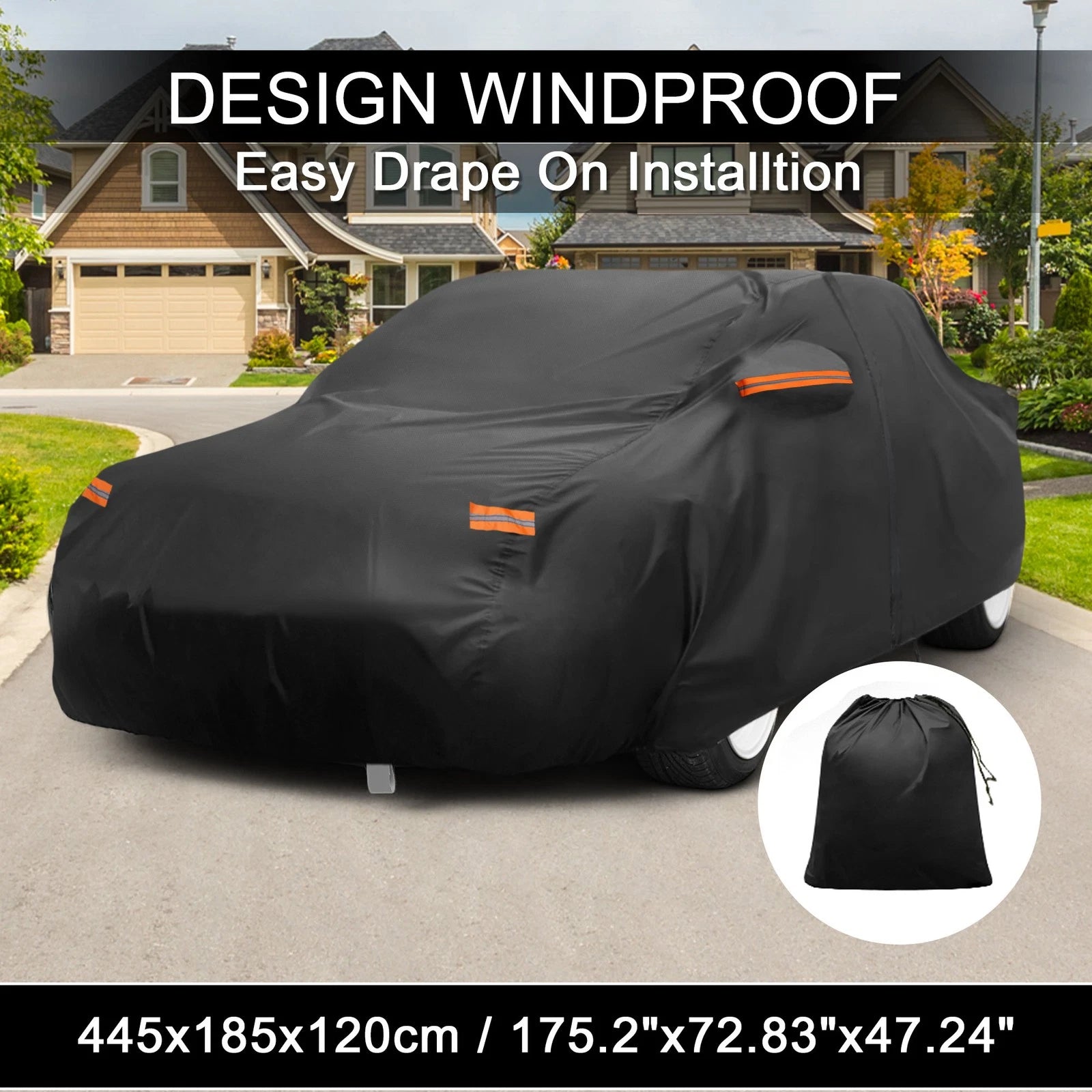Waterproof Aluminum Film Car Cover for Toyota Supra 