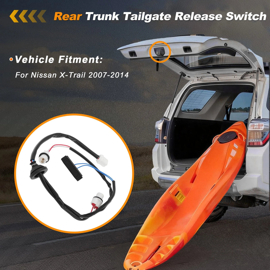 Tailgate Trunk Release Switch for Nissan X-Trail (2007–2014) No. 25380JG00A