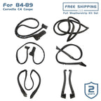 Weather Strip Seal Kit for Chevy Corvette C4 (1984–1989)
