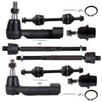 Set of 8 Front Sway Bar Tie Rod Ends Ball Joints for Ford F-150 (2009–2014)