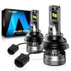 2X NOVSIGHT 9004 HB1 LED Headlight Bulbs 40000LM 200W 6500K for Vehicles