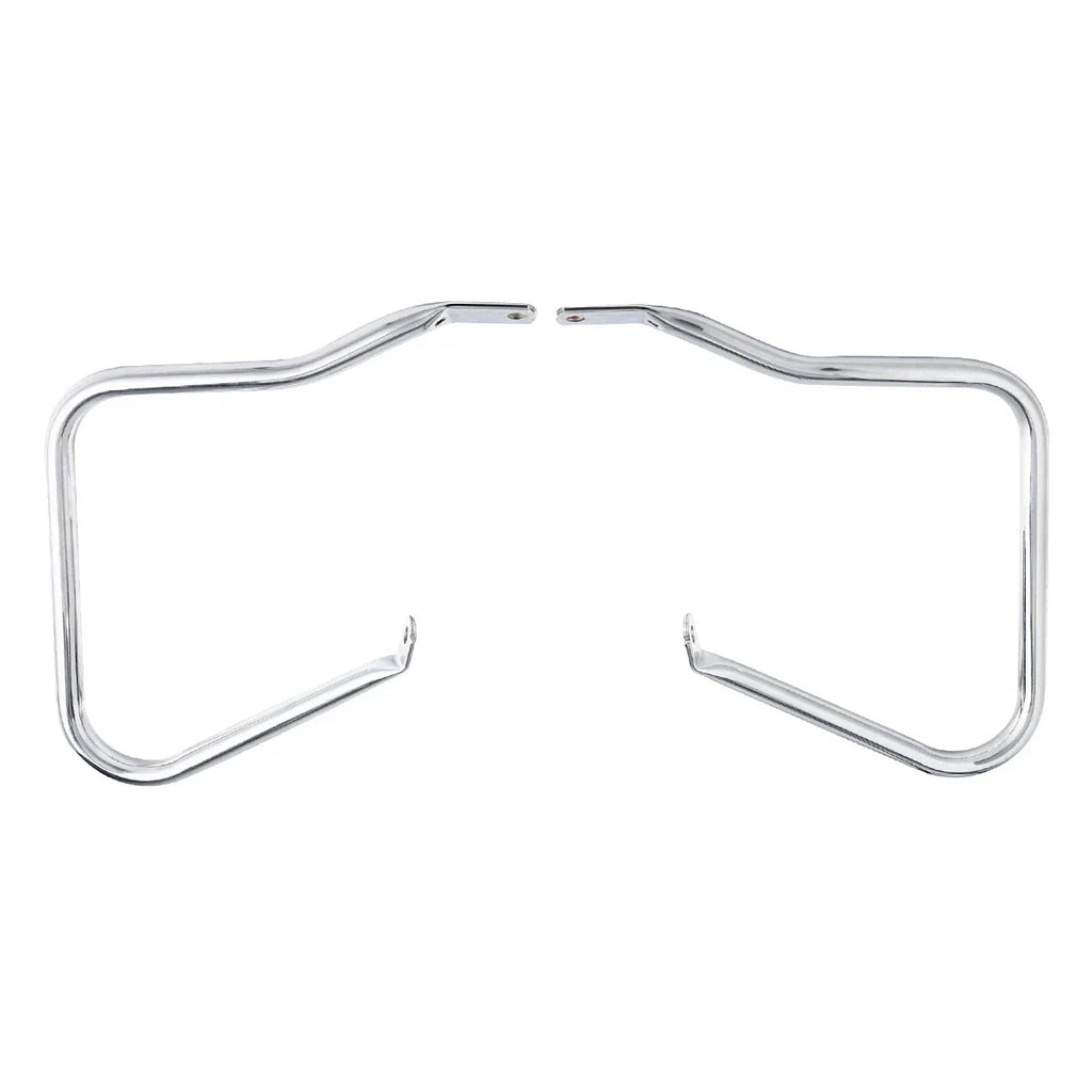 Chrome Saddlebags Guard Bracket for Harley Touring Street Glide (2014-2024)