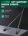 2 Hood & 2 Window Lift Supports Gas Struts for Jeep Commander (2006–2010)