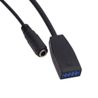 AUX Cable Adapter with Bluetooth Microphone for BMW 3 Series E46 (2002-2006)
