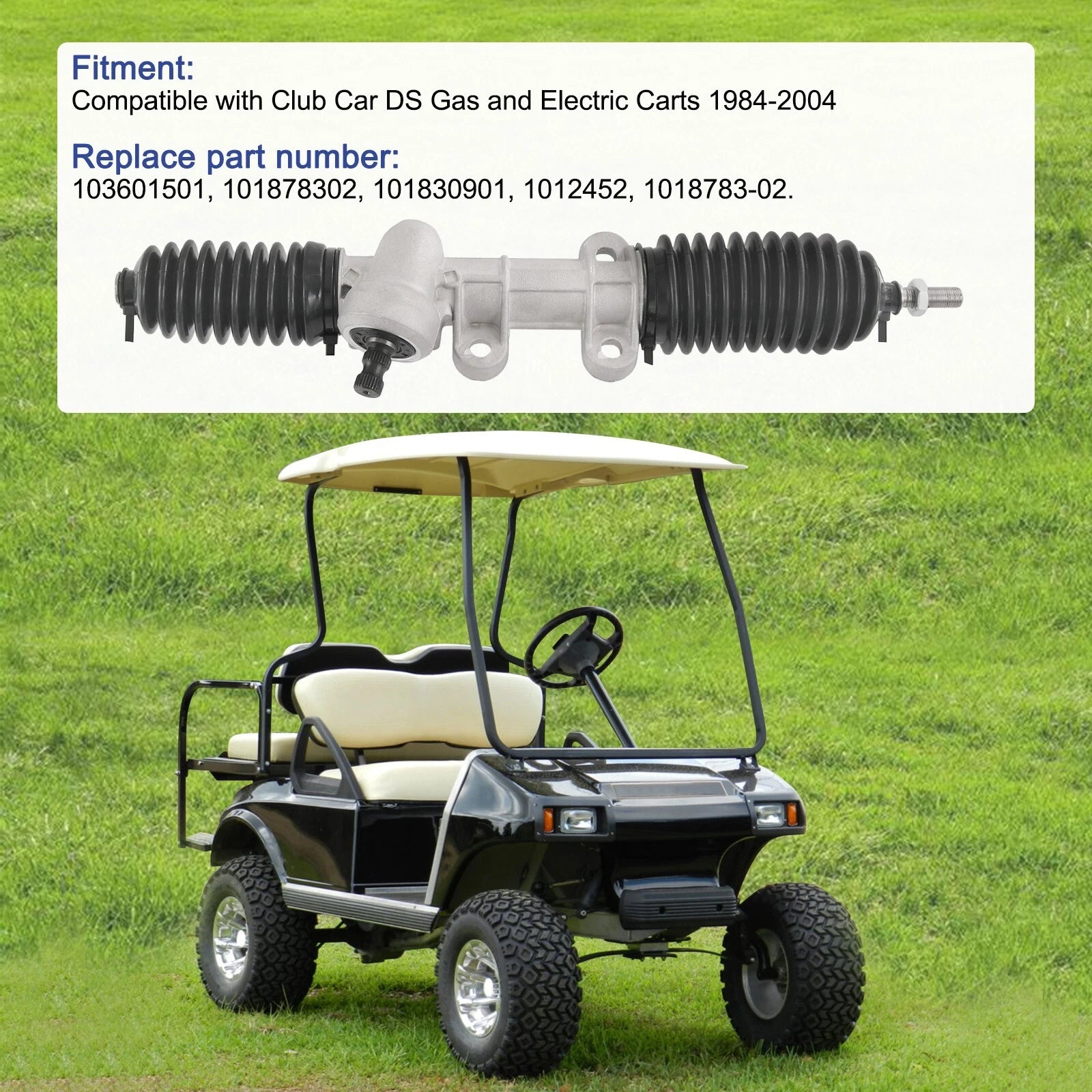 Rack and Pinion Steering Box for Club Car (Various Models)