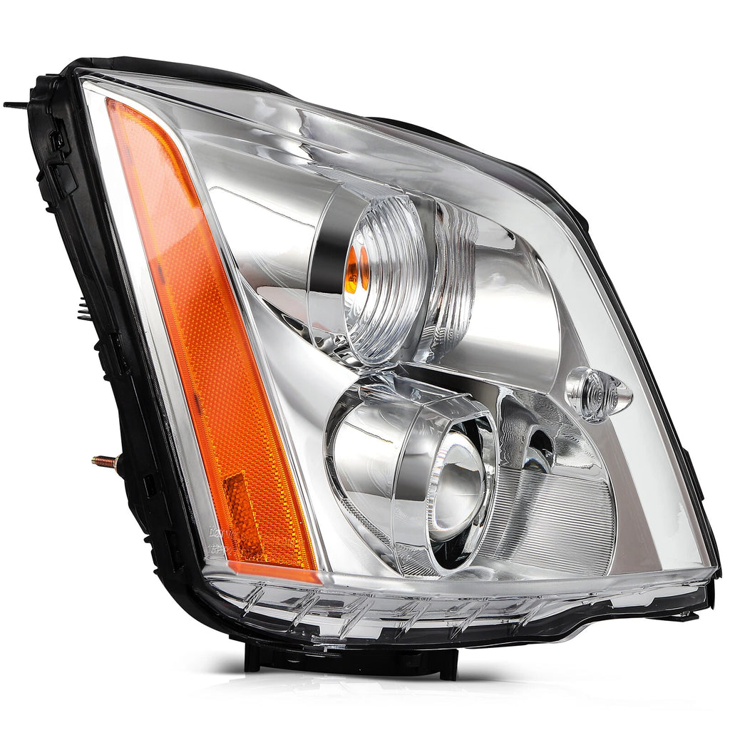 Headlight Assembly for Cadillac DTS (2006-2011) Projector Clear Lens Pair