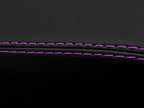 Leather Manual Shift Boot Cover for Ford Mustang (1987–1993) Purple Stitch