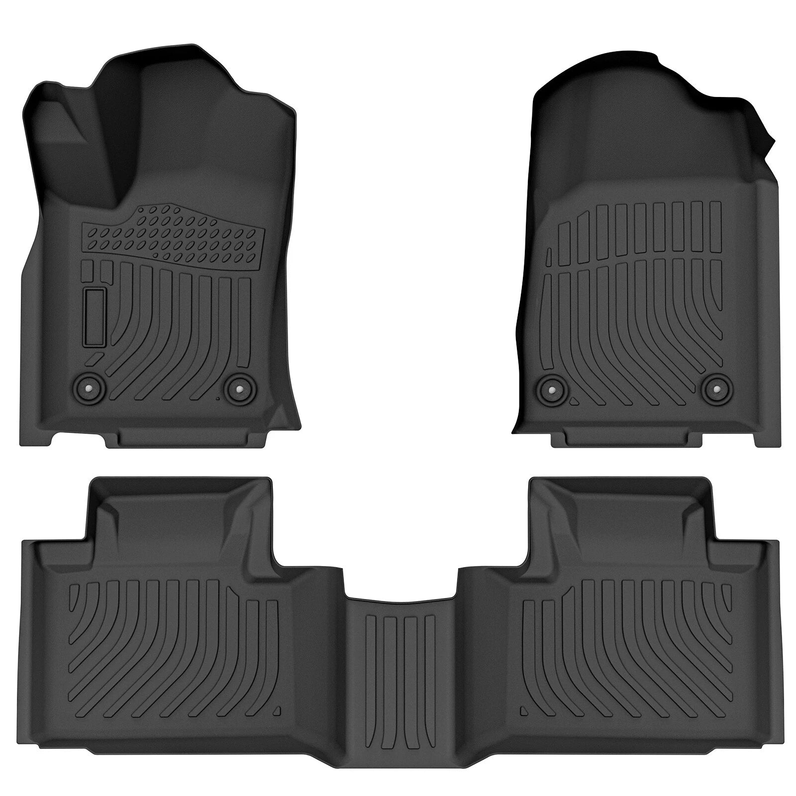 Set of 3 All Weather Floor Mats for Jeep Grand Cherokee (2016–2021)