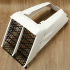 White Gas Tank Side Covers with Radiator Cover Grill for Yamaha Banshee 350 (1987–2006)