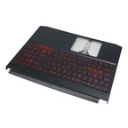Palmrest for Acer Nitro 5 AN515-55 AN515-56 (2020–2021) Red Backlit 6B.QEXN2.001